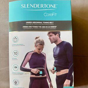 Slendertone CoreFit Abdominal Toning Belt, with 3 Sets of Gel Pads; brand-new